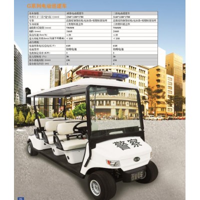 躍迪電動巡邏車