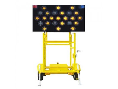 太陽能拖掛式工程導(dǎo)向車