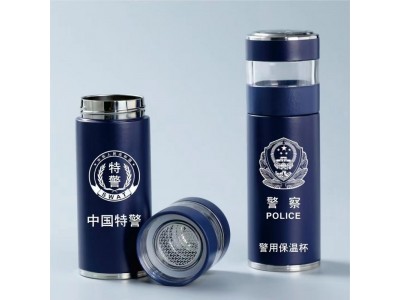 公安陶瓷過濾茶杯，高級警官專用水杯，局長茶杯，公安禮品水杯