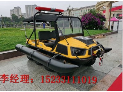 水陸兩用車水中載重，多功能國產救援兩棲車